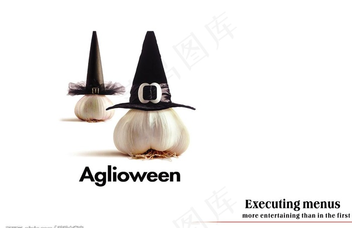 创意蔬果大蒜图片