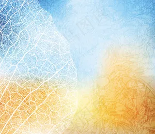 绚丽剪影背景04——矢量素材