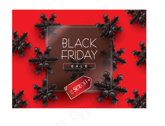 抽象几何促销海报展板矢量背景