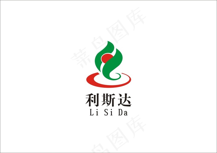 农业撞色标志清新设计(297X210)cdr矢量模版下载