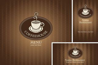 咖啡厅菜单封面设计图片