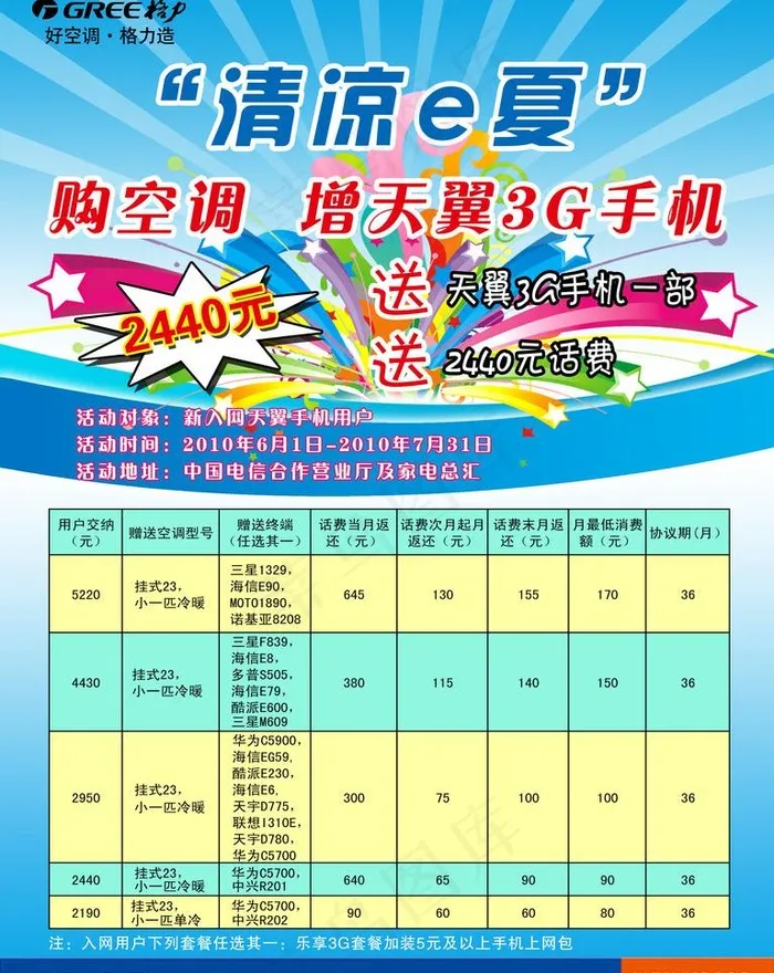 优惠海报图片psd模版下载