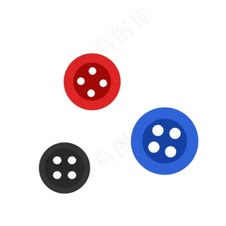 手绘卡通纽扣元素手绘卡通纽扣元素