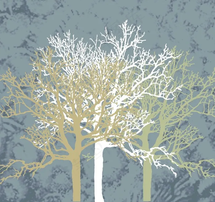 树纹 无框画图片