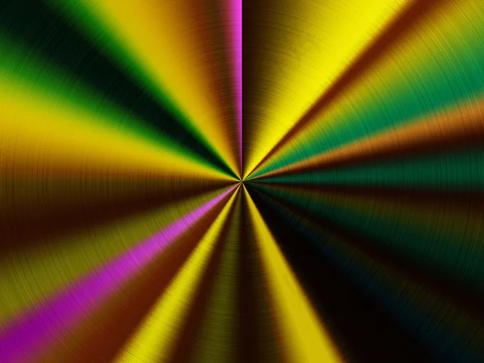 色彩明亮的金属片