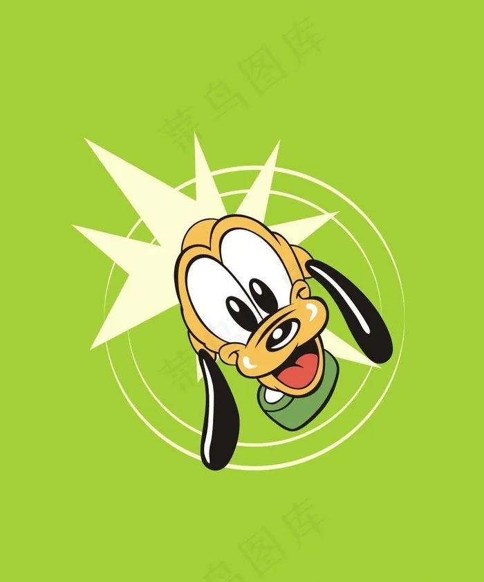 卡通狗图片cdr矢量模版下载