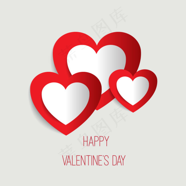 情人节爱心贴纸