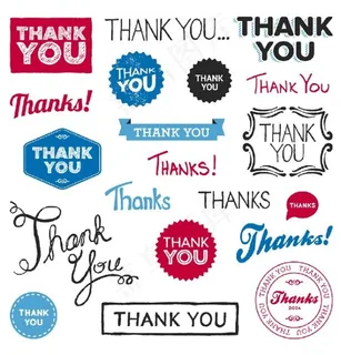 thank矢量素材
