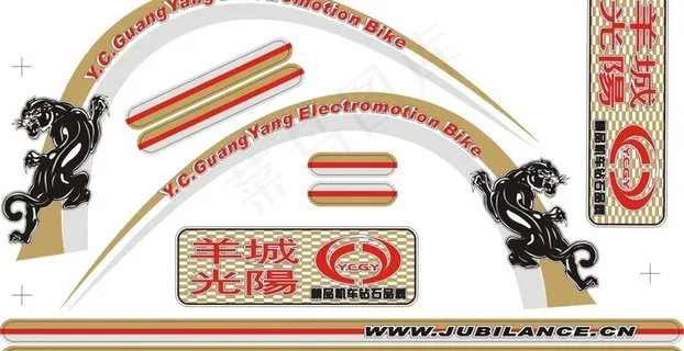 电动车助力车贴花图片 电动车助力车贴花图片