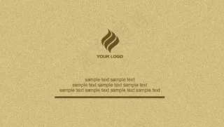 牛皮纸底纹名片