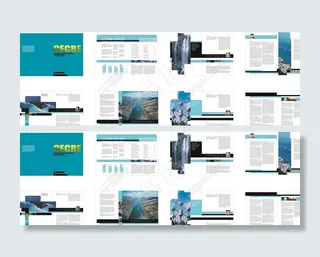 企业 科技 画册图片