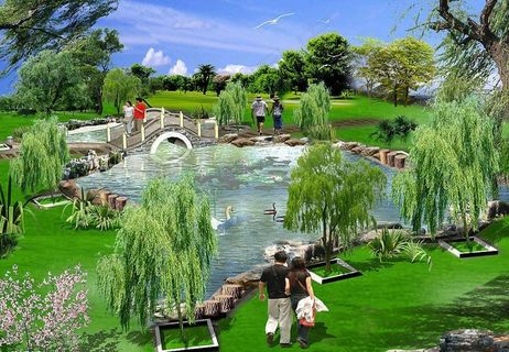 园林绿化配镜图片