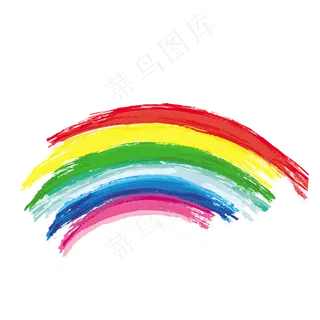 彩色的彩虹免抠图彩色的彩虹免抠图