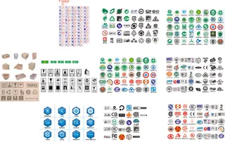 包装常用标志模板下载