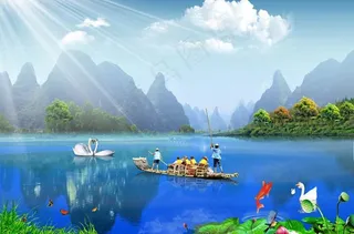 梦幻 自然风景图片