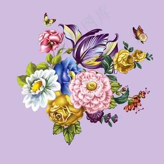 2016手绘花卉超清ps设计素材