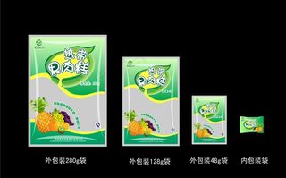 热带果肉糕包装图片