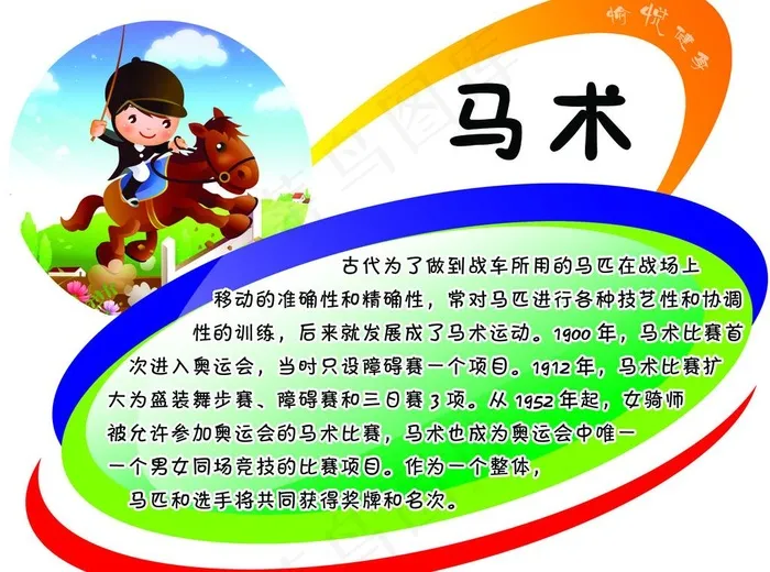 体育项目介绍图片psd模版下载