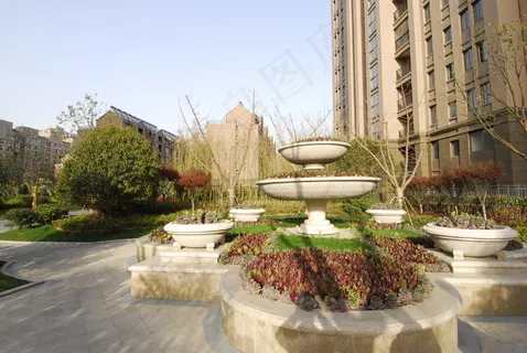 小区景观图片 小区景观图片
