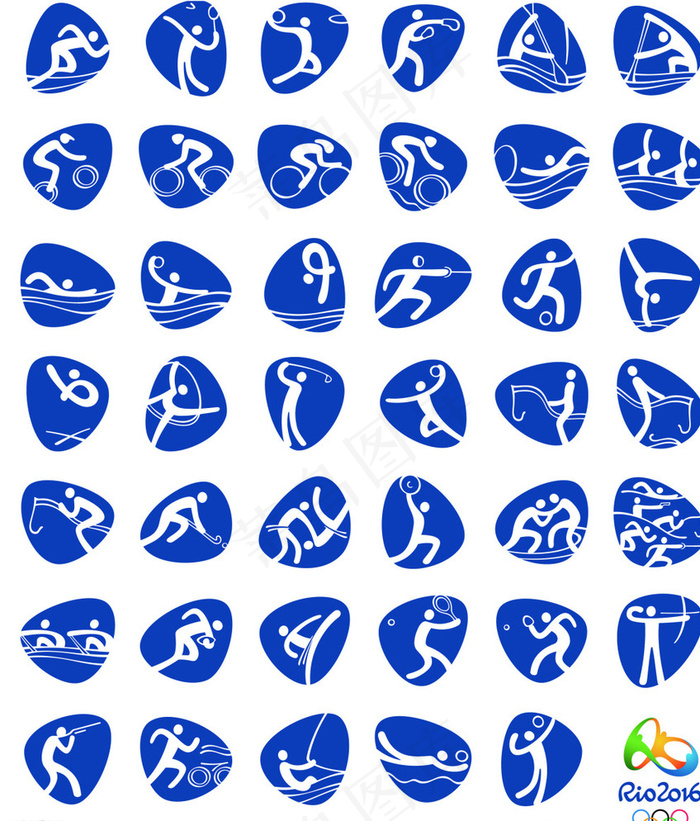 运动员图标图片