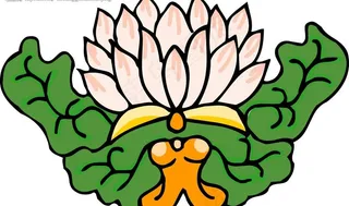 荷花矢量图图片