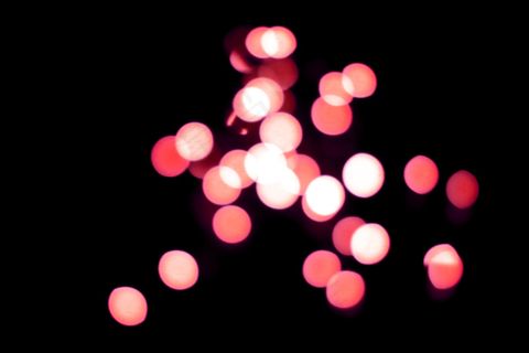 夜晚黑背景用光效镜头光线光晕光斑素...