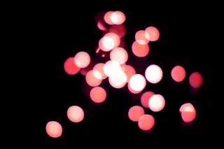 夜晚黑背景用光效镜头光线光晕光斑素...