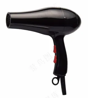 黑色电吹风 发廊专用干发器 时尚 快速干发 大功率 吹风机