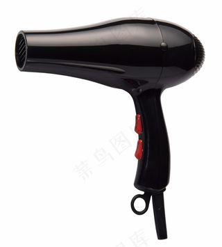 黑色电吹风 发廊专用干发器 时尚 快速干发 大功率 吹风机
