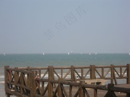 假日海滩海景图片