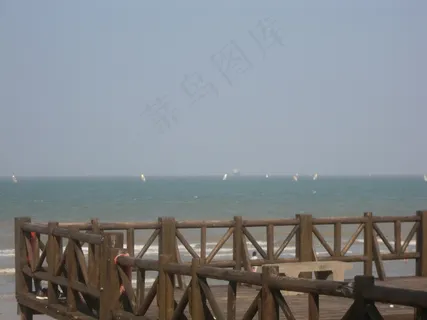 假日海滩海景图片