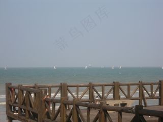 假日海滩海景图片