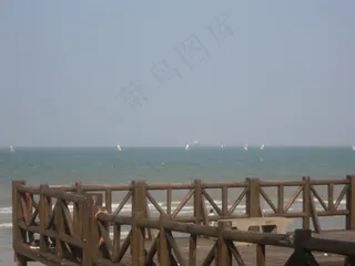 假日海滩海景图片