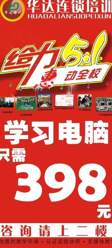 东莞立信职业培训学校图片cdr矢量模版下载