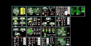 阳光海岸花园砖混结构别墅建筑施工图...