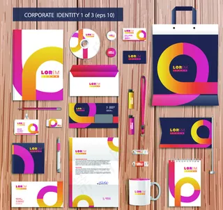 高档vi设计模板图片