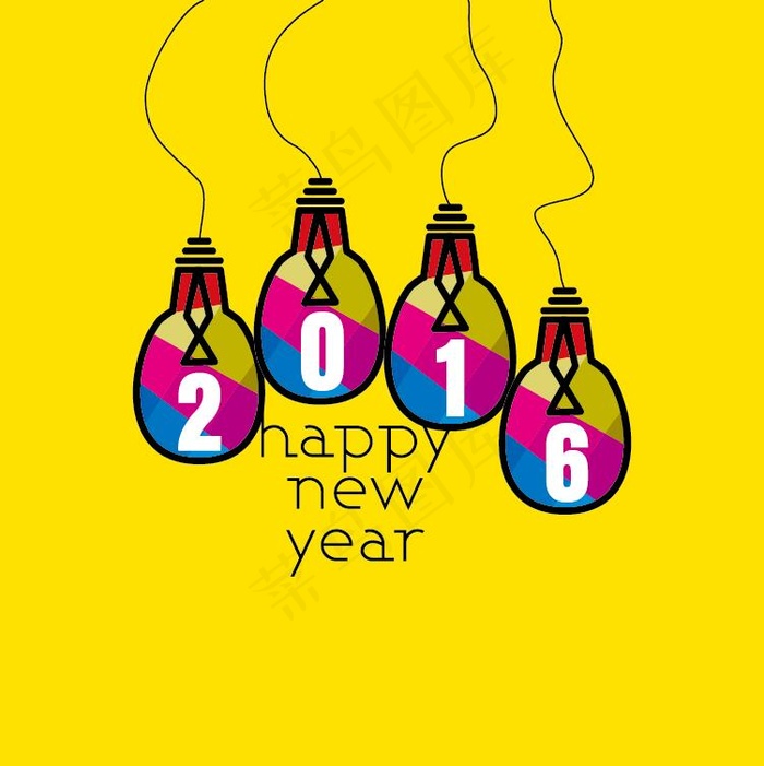 2016字体设计ai矢量模版下载