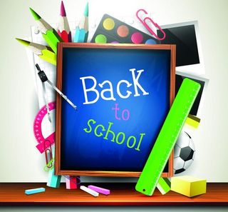 学习用品矢量素材图片