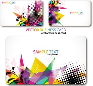 自制自设计潮流名片