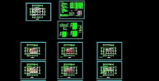 三层办公楼砖混结构电气施工图