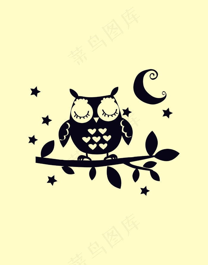 猫头鹰插画