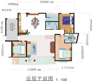 家装平面布置图图片