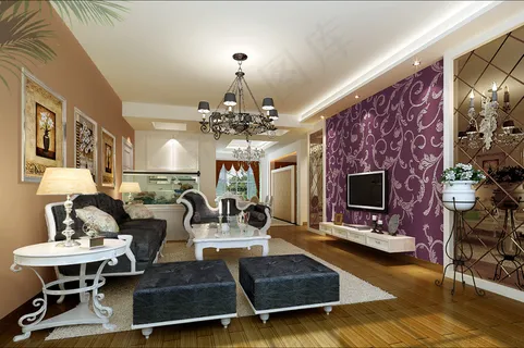 酒店包房设计效果图 酒店包房设计效果图