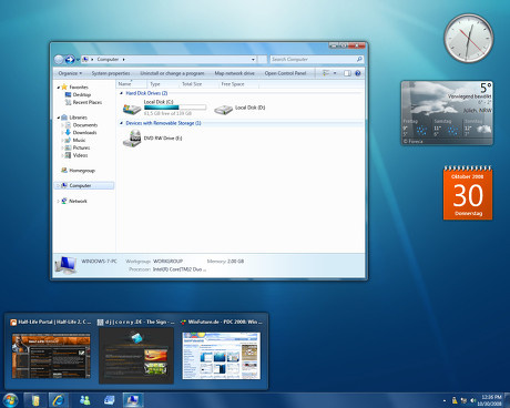 windows界面PSD素材psd模版下载