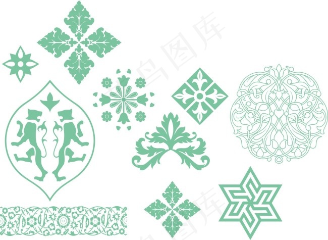 民族风底纹