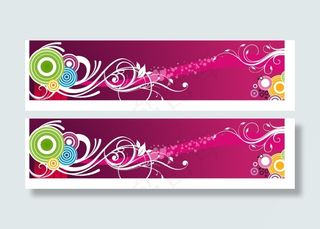 多款实用潮流时尚花纹背景矢量素材