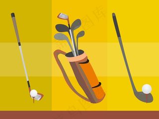 与多家俱乐部高尔夫球袋定位仍然在地...