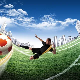 足球赛海报图片 足球赛海报图片