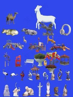 园林小品及大型儿童玩具图片