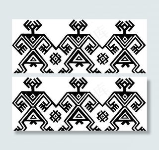 元明时代 矢量版画 古典图案 矢量中华五千年 AI源文件_0086